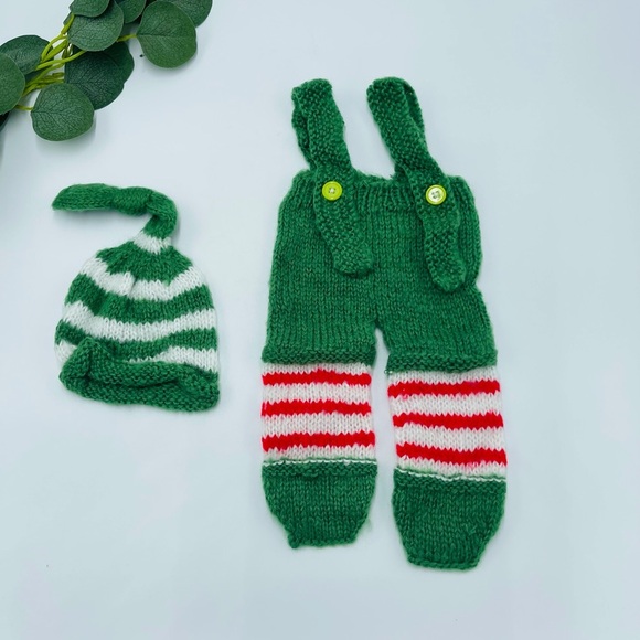 NWOT NEWBORN ELF PHOTOSHOOT PROP COSTUME - Picture 2 of 3